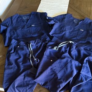 Figs navy blue scrubs a set of two!!